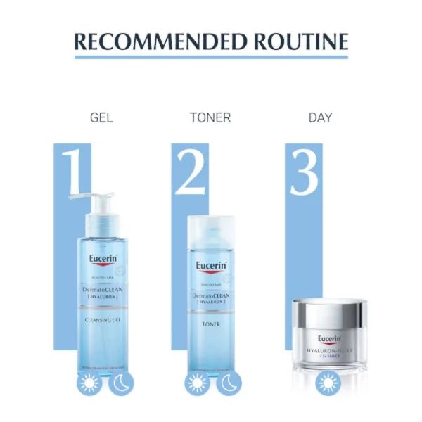EUCERIN DERMATOCLEAN HYALURON CLEASING GEL