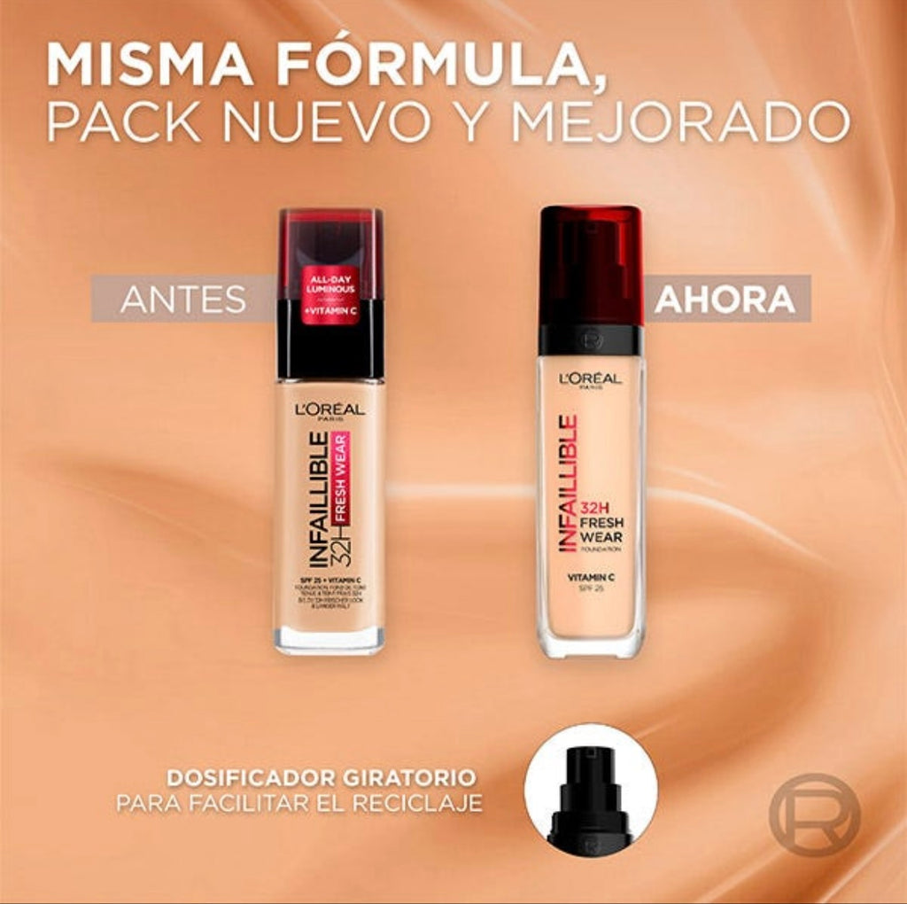 LOREAL PARIS INFAILLIBLE 32H FRESH WEAR FOUNDATION