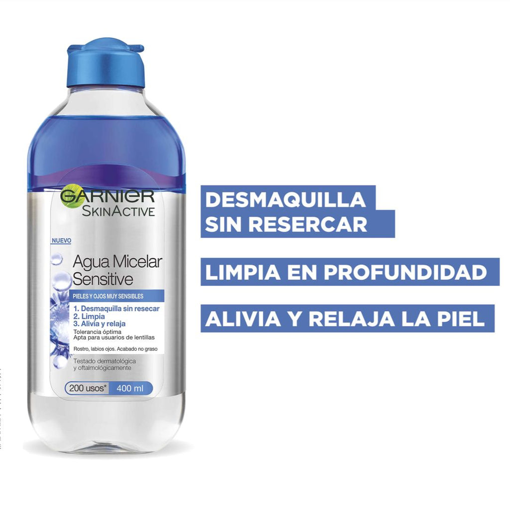 GARNIER SKINACTIVE MICELLAR CLEANSING WATER SENSITIVE