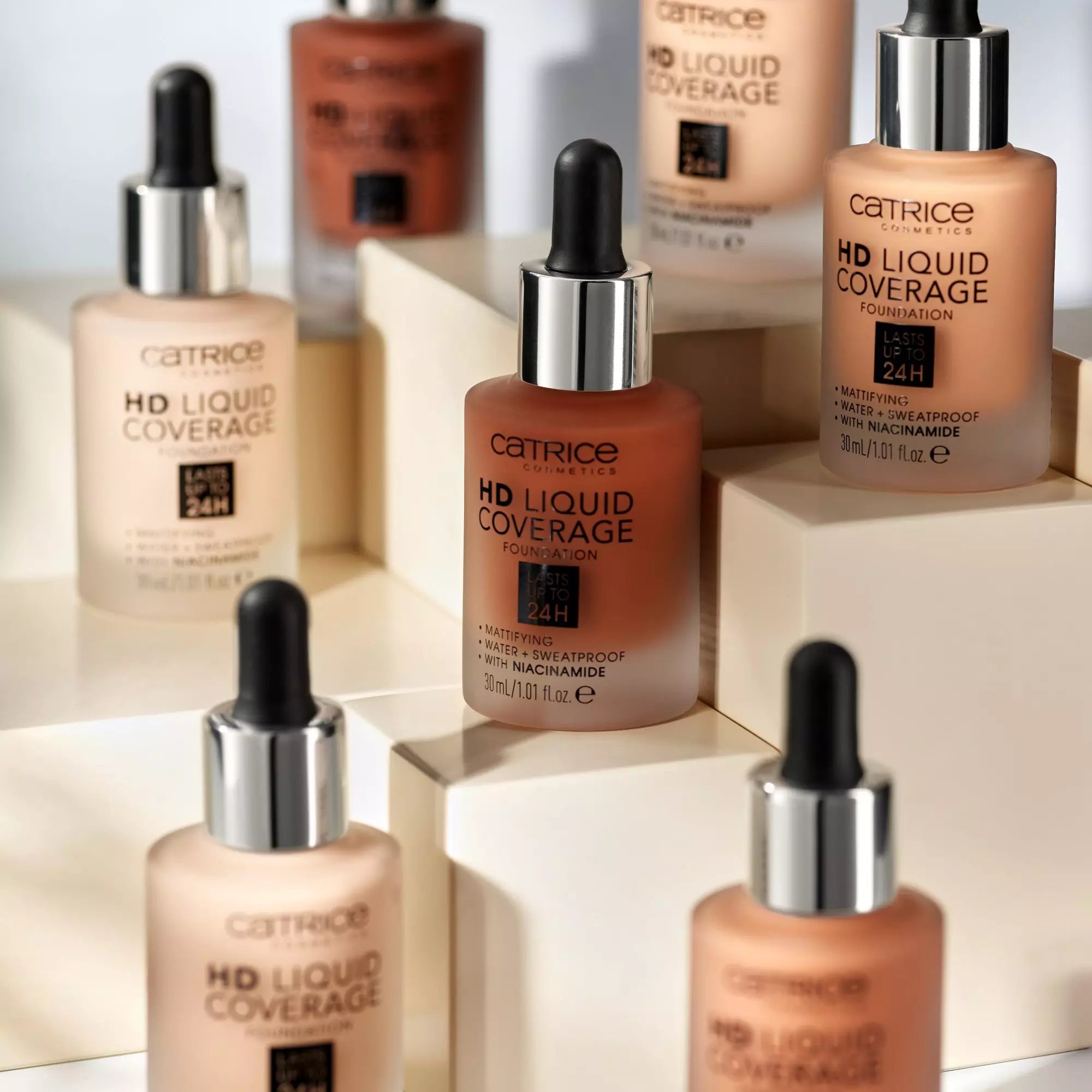 CATRICE HD LIQUID COVERAGE FOUNDATION