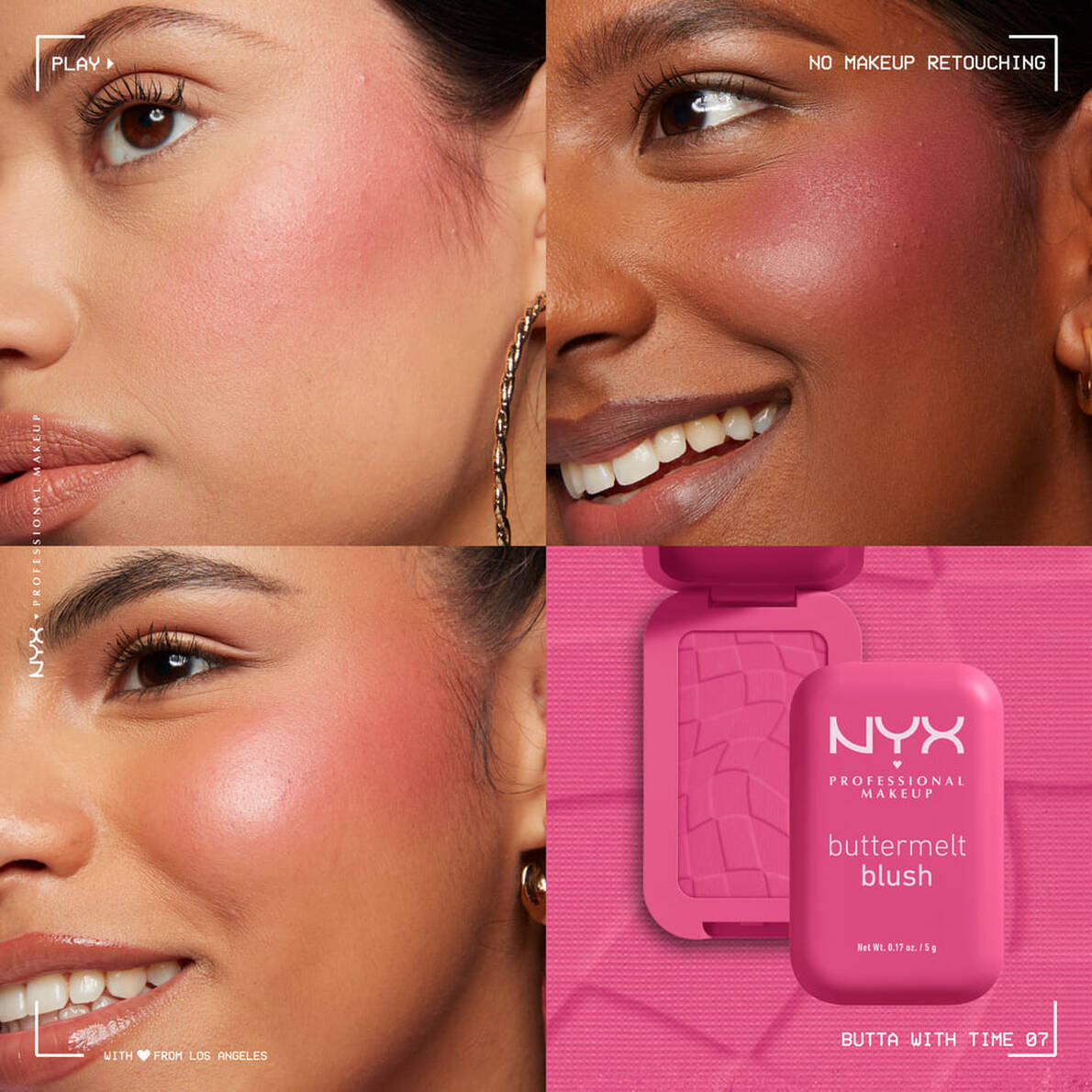 NYX Buttermelt Rubor En Crema