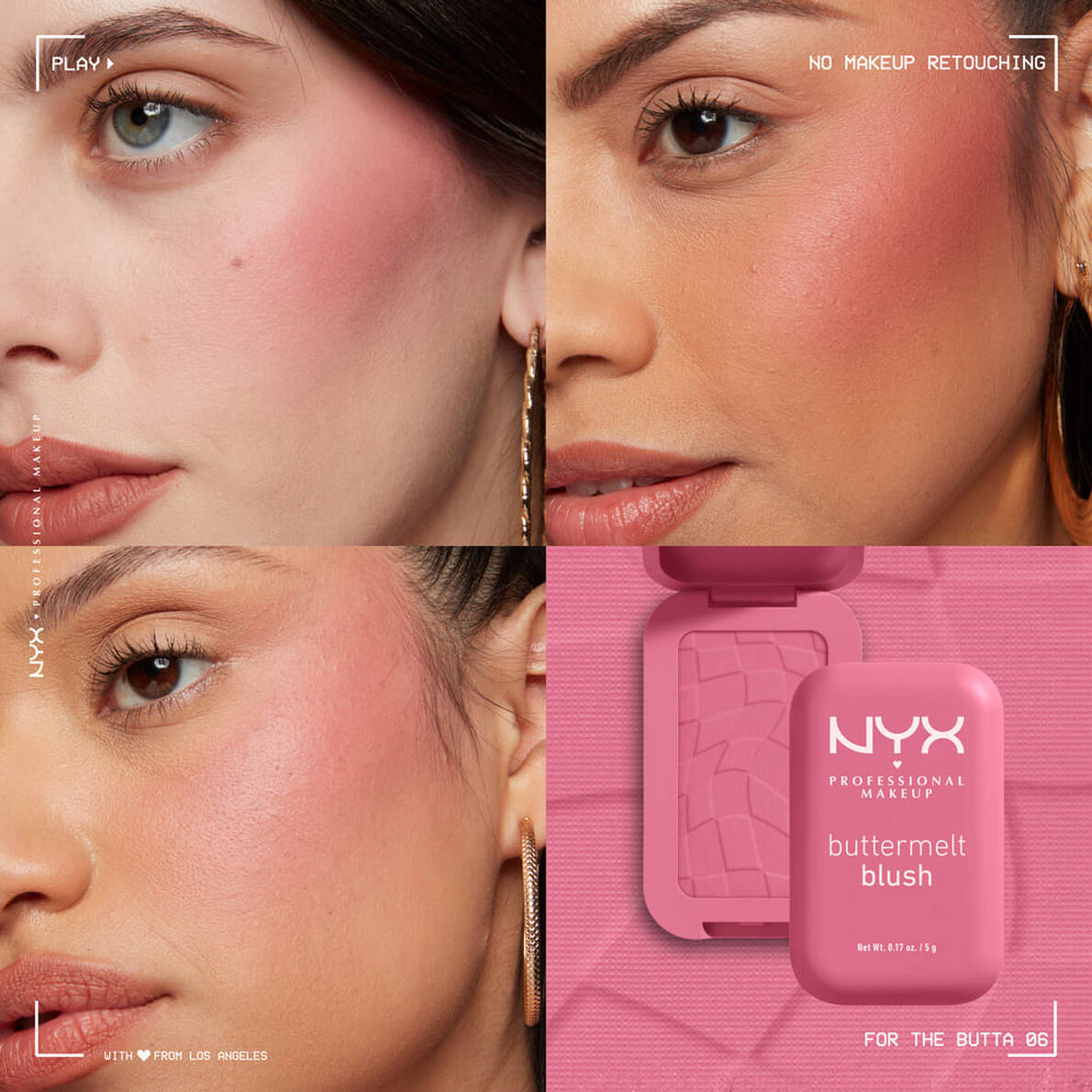 NYX Buttermelt Rubor En Crema