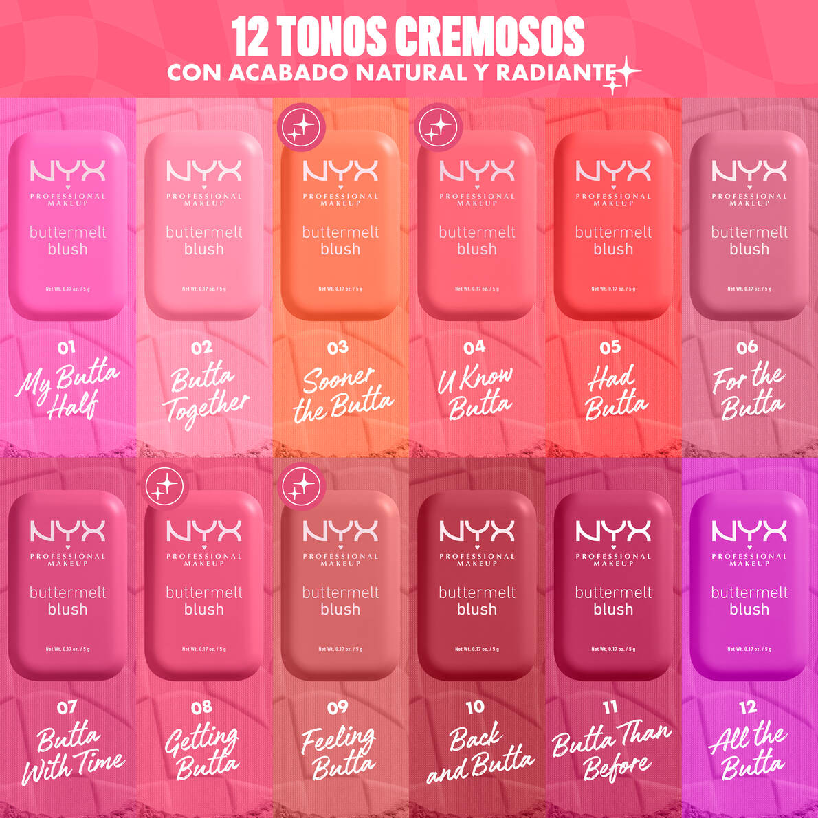 NYX Buttermelt Rubor En Crema