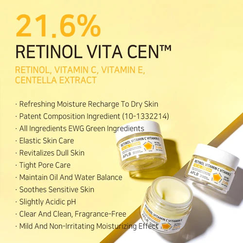 APLB RETINOL VITAMIN C VITAMIN E FACIAL CREAM