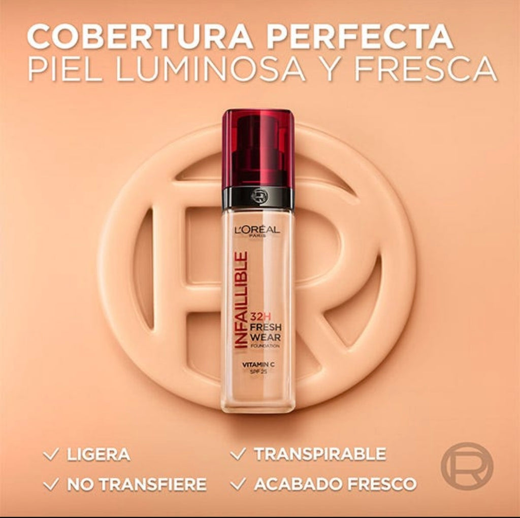 LOREAL PARIS INFAILLIBLE 32H FRESH WEAR FOUNDATION