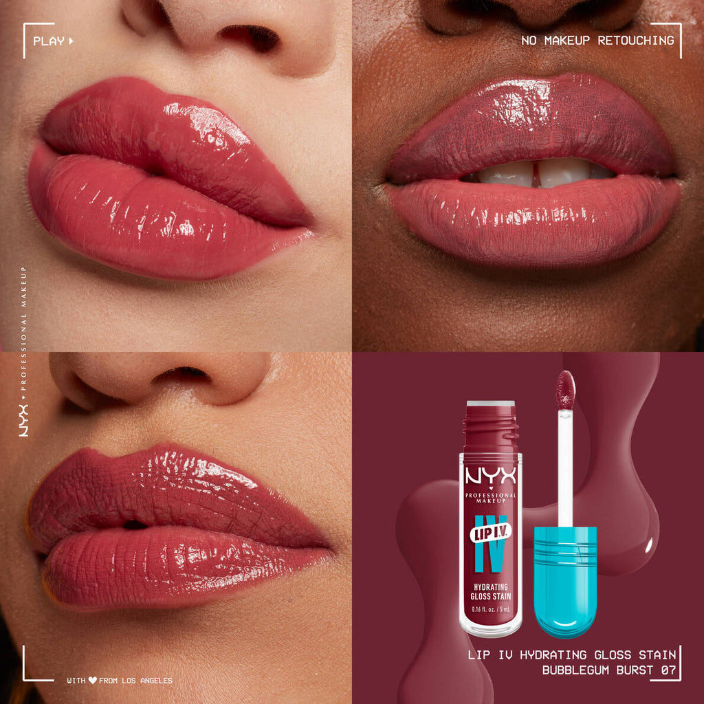 NYX LIP IV HYDRATING GLOSS STAIN