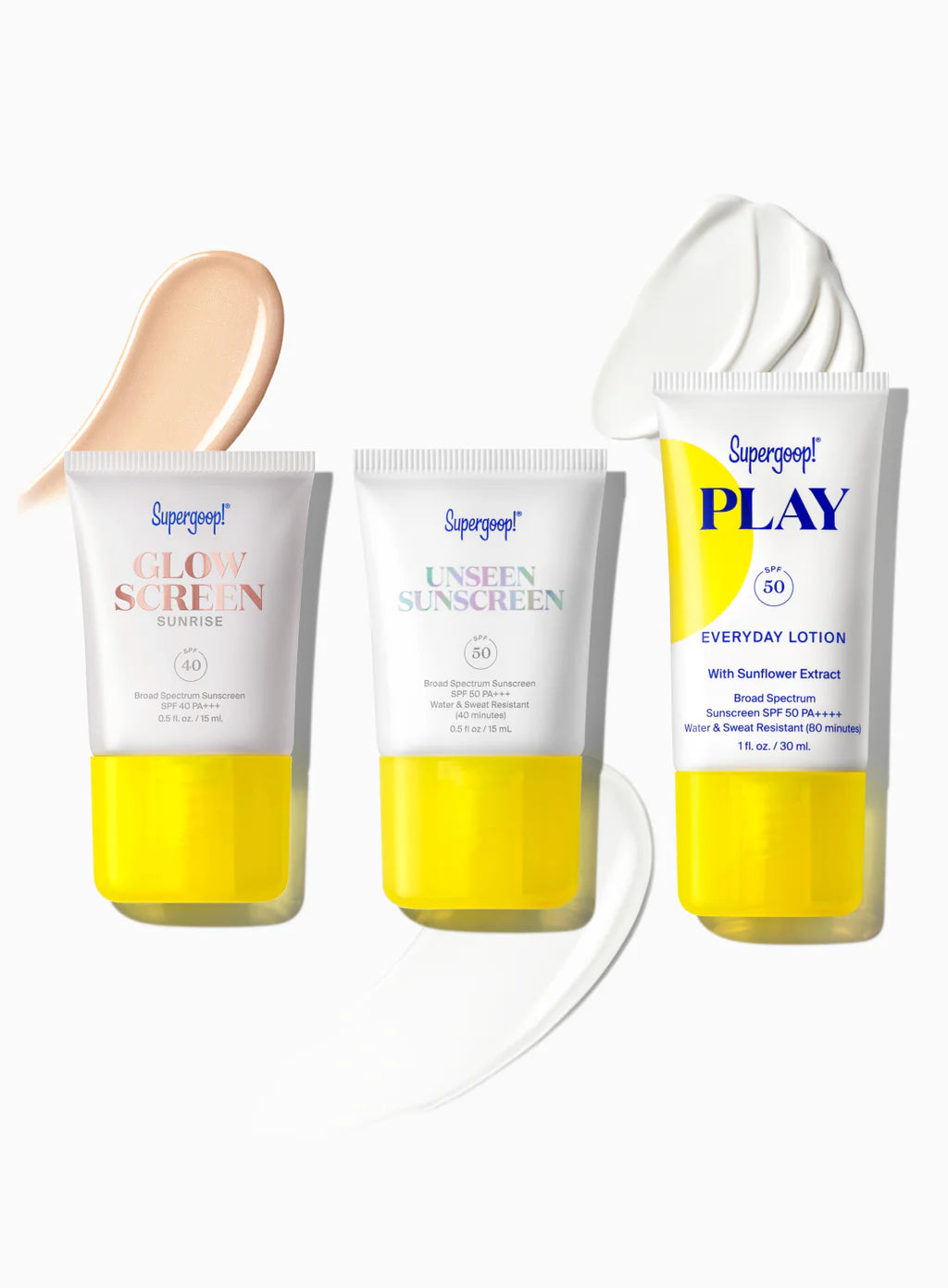 SUPERGOOP! ICONS ONLY SPF BESTSELLERS KIT