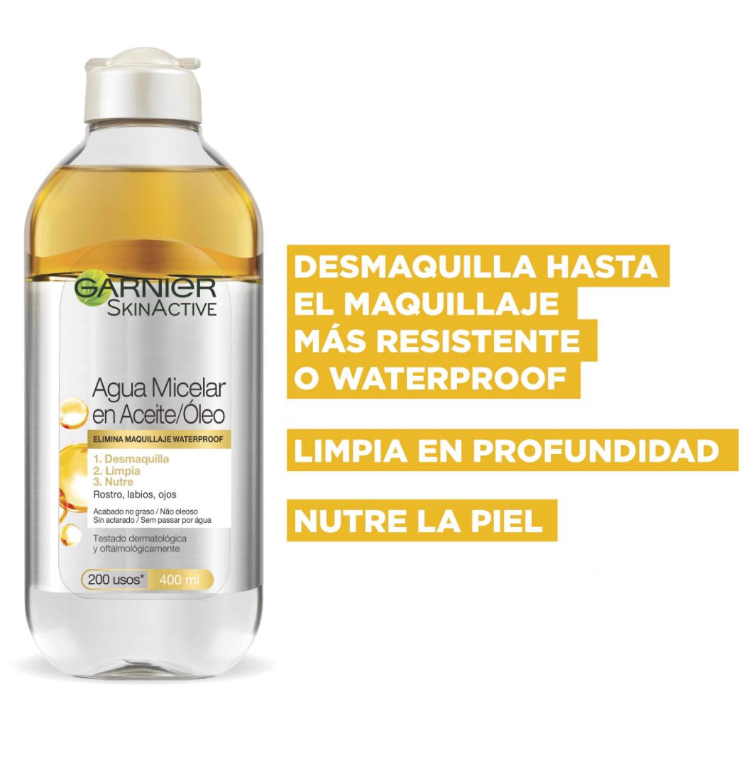 GARNIER SKINACTIVE MICELLAR OIL INFUSED CLEANSING WATER