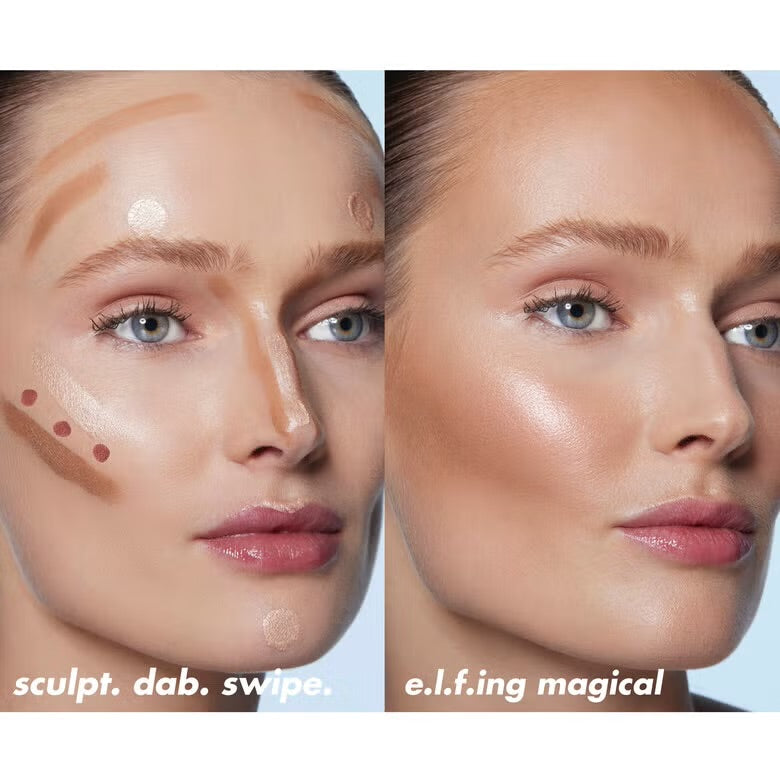 ELF COSMETICS HALO GLOW HIGHLIGHTER BEAUTY WAND