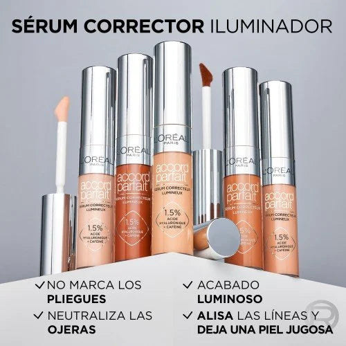 LOREAL PARIS ACCORD PARFAIT  RADIANT SERUM CONCEALER