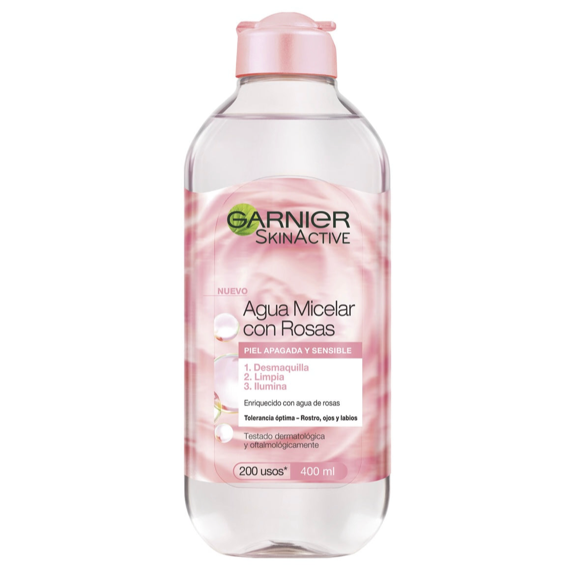 GARNIER SKINACTIVE MICELLAR CLEANSING ROSE WATER