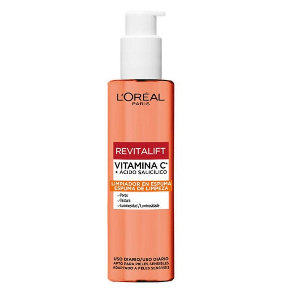 LOREAL PARIS REVITALIFT CLINICAL VITAMIN C + SALICILYC ACID CLEANSER
