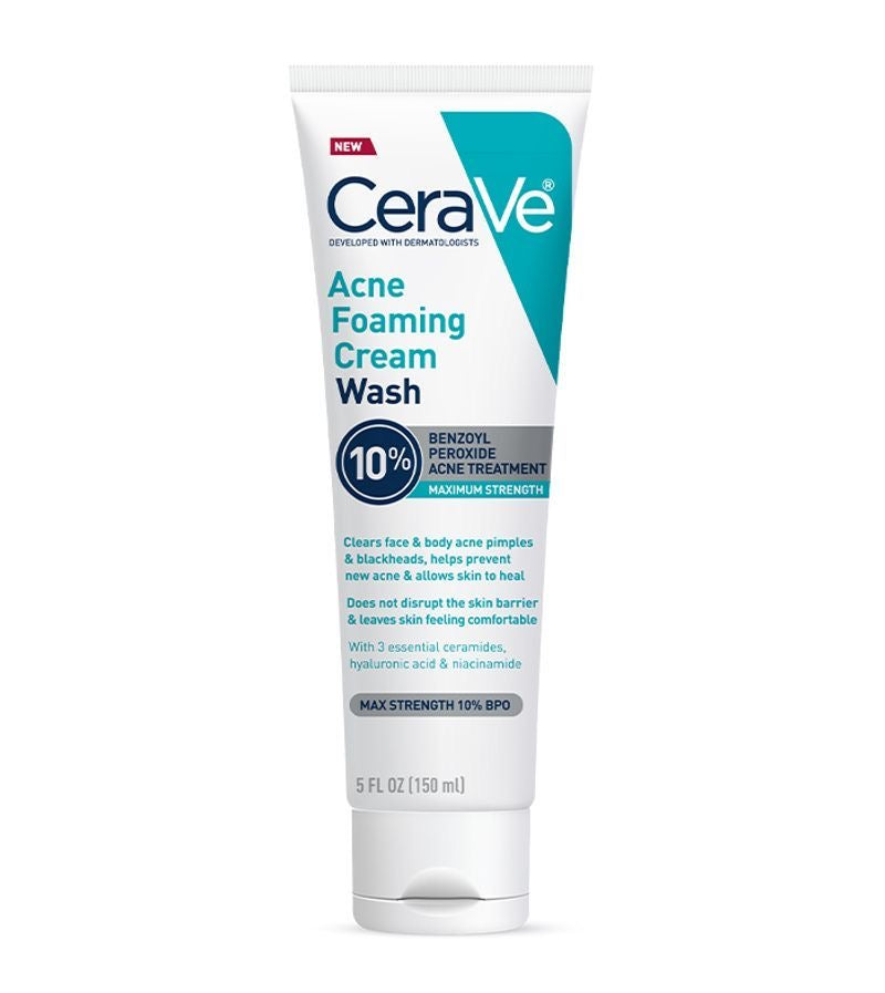 CERAVE ACNE FOAMING CREAM CLEANSER