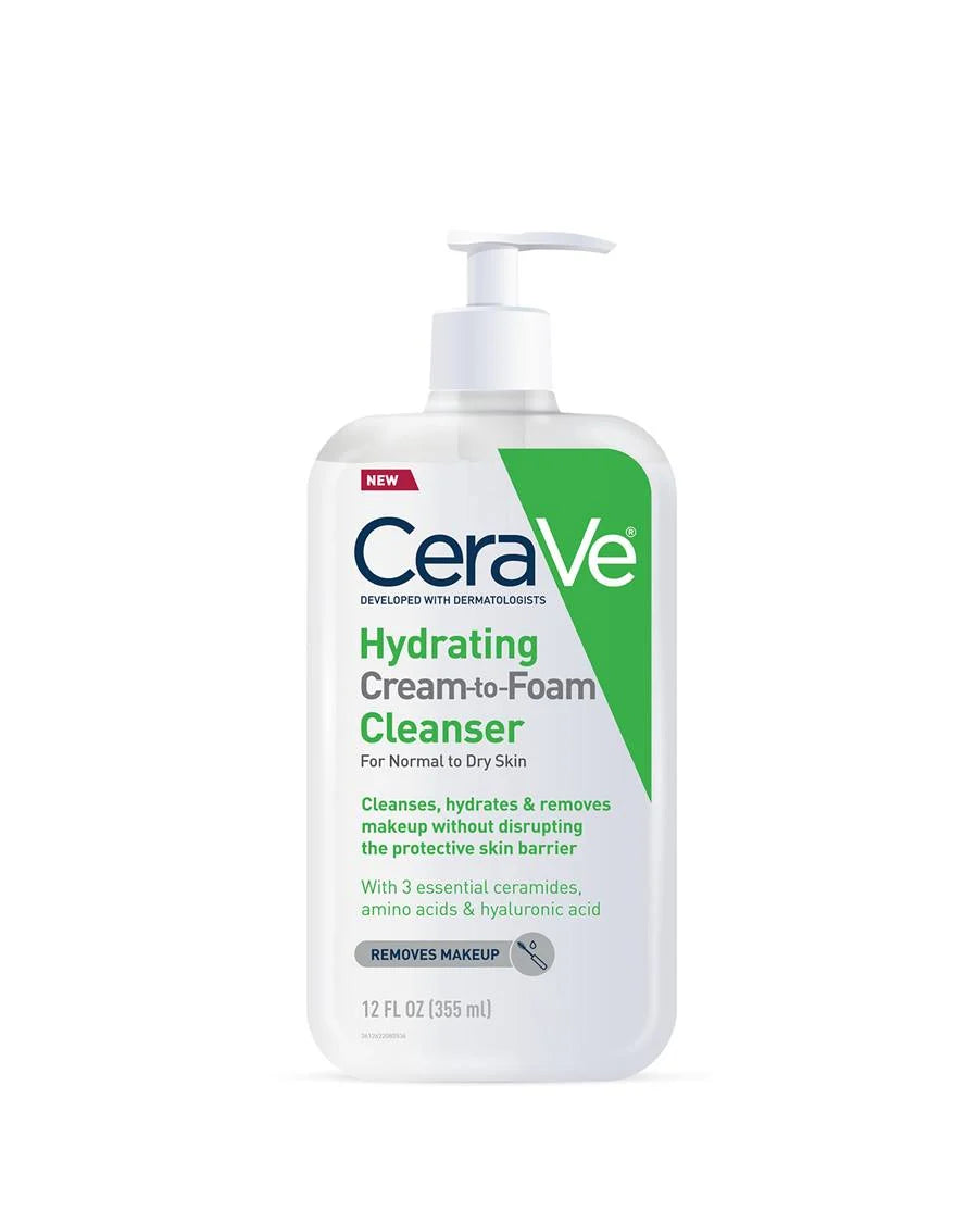 CERAVE HYDRATING CREAM TO FOAM CLEANSER